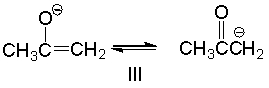 <strong>Which of the following is (are) a keto-enol tautomeric pair(s)? </strong> A) I B) II C) III D) I and II E) I and III