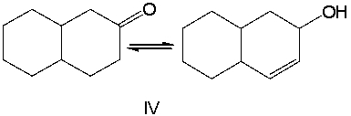 <strong>Which of the following is a keto-enol tautomeric pair? </strong> A) I B) II C) III D) IV E) None of these