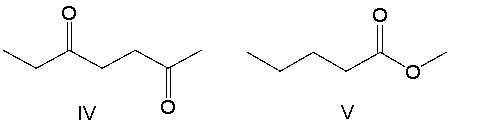 <strong>Which one of the following compounds is most likely to favor the enol tautomer over the ketone tautomer? </strong> A) I B) II C) III D) IV E) V