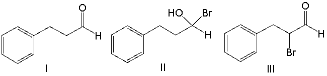 <strong>Predict the major product for the following reaction. </strong> A) I B) II C) III D) IV E) V