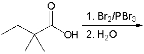 <strong>Predict the major product for the following reaction. </strong> A) I B) II C) III D) IV E) none of these