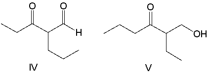 <strong>Predict the major product for the following reaction. </strong> A) I B) II C) III D) IV E) V