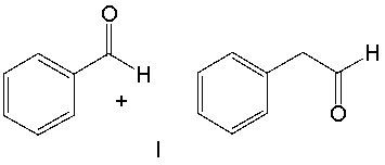<strong>Provide the reactants that would give the following aldol condensation product. </strong> A) I B) II C) III D) IV E) none of these
