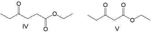 <strong>Predict the major product for the following reaction. </strong> A) I B) II C) III D) IV E) V