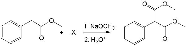 <strong>Provide the structure of reactant (X) for the following reaction. </strong> A) I B) II C) III D) IV E) V