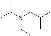 <strong>What is the IUPAC name for the following compound? </strong> A) ethylisobutylisopropylamine B) ethylisopropylbutylamine C) sec-butylethylpropylamine D) sec-butylethylisopropylamine E) none of these