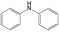 <strong>What is the common name for the following compound? </strong> A) dibenzylamine B) diphenylamine C) dibenzeneamine D) phenylbenzeneamine E) none of these