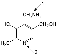 Pyridoxamine, aka vitamin B<sub>6</sub>, has the following structure. Which nitrogen is more basic? Explain your choice.