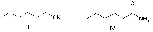 <strong>Predict the product for the following reaction. </strong> A) I B) II C) III D) IV E) V