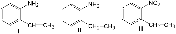 <strong>Predict the product for the following reaction. </strong> A) I B) II C) III D) IV E) V