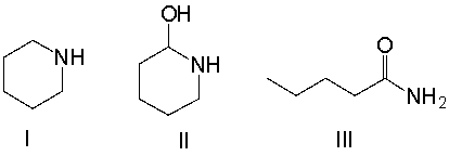 <strong>Predict the product for the following reaction. </strong> A) I B) II C) III D) IV E) V