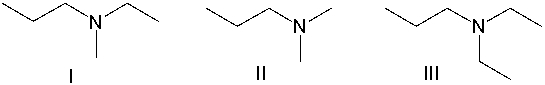 <strong>Predict the product for the following reaction. </strong> A) I B) II C) III D) IV E) V