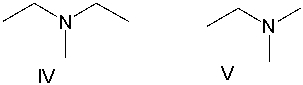 <strong>Predict the product for the following reaction. </strong> A) I B) II C) III D) IV E) V