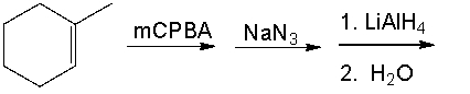 <strong>Predict the product for the following reaction sequence. </strong> A) I B) II C) III D) IV E) V
