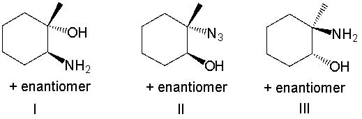 <strong>Predict the product for the following reaction sequence. </strong> A) I B) II C) III D) IV E) V