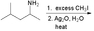 <strong>Predict the major product for the following reaction. </strong> A) I B) II C) III D) IV E) V