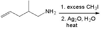 <strong>Predict the major product for the following reaction. </strong> A) I B) II C) III D) IV E) I and III