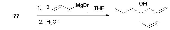 <strong>Identify the starting material. </strong> A) I B) II C) III D) IV E) The product cannot be formed directly from one of the reactants above.