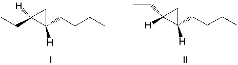 <strong>What product(s) result in the following reaction? Select all that apply. </strong> A)I B)II C)III D)IV