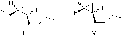 <strong>What product(s) result in the following reaction? Select all that apply. </strong> A)I B) II C)III D)IV
