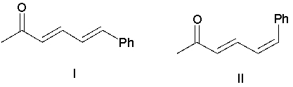 Which of the following dienes could not be formed as the major organic product in a Heck reaction with methyl vinyl ketone as the reactant alkene?