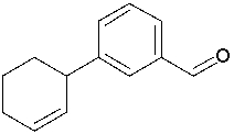 Identify the coupling partners that can be used to prepare the following compound in a Heck reaction.