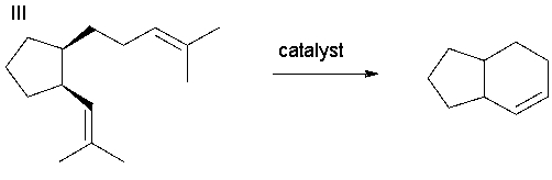 Which of the following metathesis reactions would not form ethylene gas?