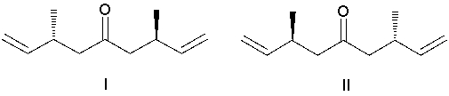 What diene is the reactant in the following ring-closing metathesis reaction?