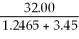 <strong>What is 56 + written with the correct number of significant figures?</strong> A) 62.8 B) 62.812 C) 62.81 D) 63 E) 62.8123846