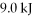 <strong>A fluid in an insulated, flexible bottle is heated by a high resistance wire and expands. If of heat is applied to the system and it does of work, how much does the internal (thermal) energy of the fluid change?</strong> A) 4.0 kJ B) 14 kJ C) -4.0 kJ D) 45 kJ