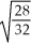 <strong>Consider two equal-volume flasks of gas at the same temperature and pressure. One gas, oxygen, has a molecular mass of 32. The other gas, nitrogen, has a molecular mass of 28. What is the ratio of the number of oxygen molecules to the number of nitrogen molecules in these flasks?</strong> A)   B)   C)   D)   E)   <div style=padding-top: 35px> 
