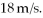 <strong>A string that is 2.0 meters long is fixed at both ends and tightened until the wave speed is What is the frequency of the standing wave shown in the figure? </strong> A) 27 Hz B) 54 Hz C) 81 Hz D) 110 Hz