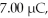<strong>If a charge generator builds a negative static charge of -   how many electrons are transferred to it during this process. (e = 1.60 × 10<sup>-1</sup><sup>9</sup></strong> A) 4.38 × 10<sup>13</sup> B) 7.0 C) C) 1.12 × 10<sup>-18</sup> D) 43.8 <div style=padding-top: 35px> 