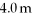 <strong>A sphere with radius 2.0 mm carries a charge. What is the potential difference, between point B, which is from the center of the sphere, and point A, which is from the center of the sphere? (k = 1/4πε<sub>0</sub> = 9.0 × 10<sup>9</sup> N ∙ m<sup>2</sup>/C<sup>2</sup>)</strong> A) 1500 V B) -1500 V C) 170 V D) -0.63 V