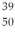 <strong>An yttrium isotope has 39 protons and 50 neutrons in its nucleus. Which one of the following symbols accurately represents this isotope?</strong> A)   Y B)   Y C)   Y D)   Y E)   Y <div style=padding-top: 35px> 