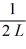 <strong>Find the value of A to normalize the wave function ψ(x) = .</strong> A) 1/L B) C) 1/L<sup>2</sup> D) 1. E) 1/