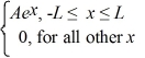 Find the value of A to normalize the wave function ψ(x) = .