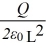 <strong>Consider two closely spaced and oppositely charged parallel metal plates. The plates are square with sides of length L and carry charges Q and -Q on their facing surfaces. What is the magnitude of the electric field in the region between the plates?</strong> A) E =   B) E =   C) E = 0 D) E =   E) E =   <div style=padding-top: 35px> 