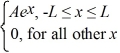 <strong>Find the value of A to normalize the wave function ψ(x)= .</strong> A) B) C) D) E)