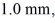 <strong>A parallel-plate capacitor consists of two parallel,square plates that have dimensions 1.0 cm by 1.0 cm.If the plates are separated by and the space between them is filled with teflon,what is the capacitance of this capacitor? (The dielectric constant for teflon is 2.1,and ε<sub>0</sub> = 8.85 × 10<sup>-12</sup> C<sup>2</sup>/N ∙ m<sup>2</sup>.)</strong> A)1.9 pF B)0.44 pF C)2.1 pF D)0.89 pF