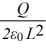 <strong>Consider two closely spaced and oppositely charged parallel metal plates.The plates are square with sides of length L and carry charges Q and -Q on their facing surfaces.What is the magnitude of the electric field in the region between the plates?</strong> A)E = B)E = C)E = 0 D)E = E)E =
