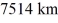 <strong>Beings on spherical asteroid Π have observed that a large rock is approaching their asteroid in a collision course.At from the center of the asteroid,the rock has a speed of and later at it has a speed of Use energy conservation to find the mass of asteroid Π.You can neglect any effects due to the parent star of the asteroid. (G = 6.67 × 10<sup>-11</sup> N ∙ m<sup>2</sup>/kg<sup>2</sup>)</strong> A)4.582 × kg B)9.164 × kg C)6.112 × kg D)4.582 × kg