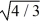 <strong>A uniform solid cylinder of radius R and a thin uniform spherical shell of radius R both roll without slipping.If both objects have the same mass and the same kinetic energy,what is the ratio of the linear speed of the cylinder to the linear speed of the spherical shell?</strong> A) / 2 B) / 2 C) D)4 / E)4 / 3