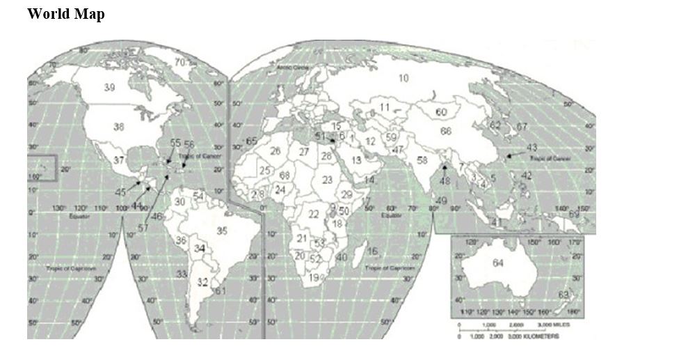 -The country of Venezuela is identified by the number