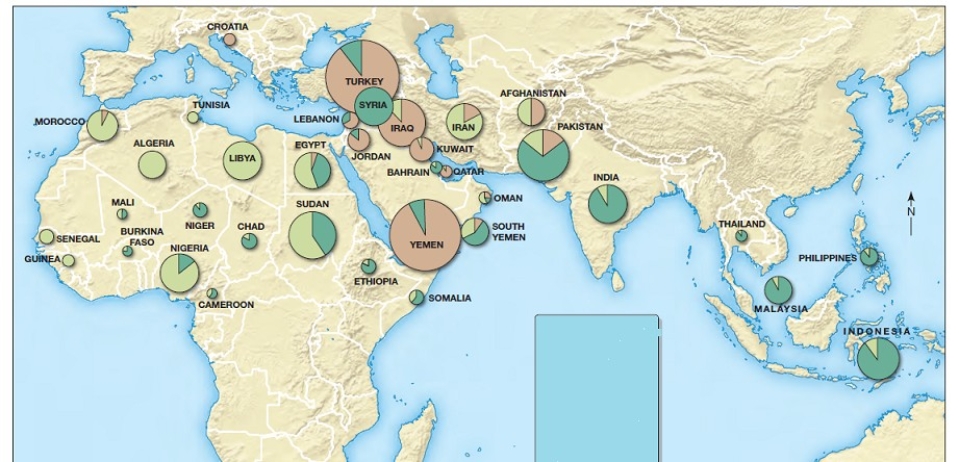   -The above map best represents