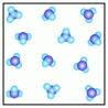 Use the pictures below A) B) C) D) E) -Which of the above figure represents a \underline{\text{mixture of two elements}} ?