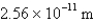 <strong>What is the de Broglie wavelength of an electron traveling at 9.47% of the speed of light? ( )</strong> A) B) C) D) E)