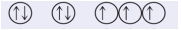 <strong>Which of the following orbital diagrams represent(s)a paramagnetic atom? 1s ~~~~~~~~~~ ~~~ 2s ~~~~~~~~ 2p 1) 2) 3) </strong> A) 1 only B) 2 only C) 3 only D) 1 and 2 E) 2 and 3