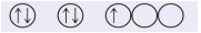 <strong>Which of the following orbital diagrams represents a diamagnetic atom? 1s ~~~~~~~~~~~ ~~ 2s ~~~~~~~~ 2p</strong> A) B) C) D) E)
