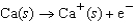<strong>The change in energy for which of the following processes corresponds to the first ionization energy of calcium?</strong> A) B) C) D) E)
